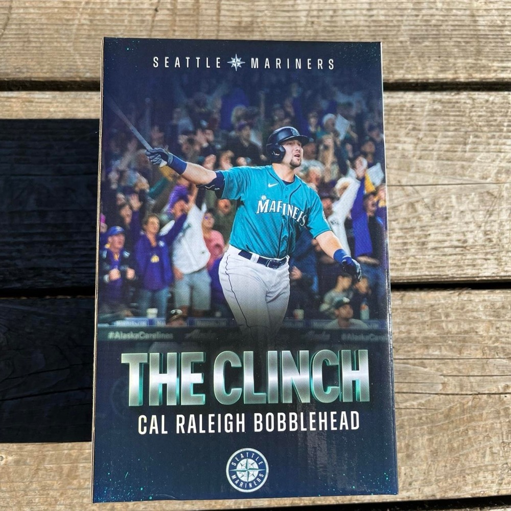 Seattle Mariners Cal Raleigh bobblehead #mariners #baseball
